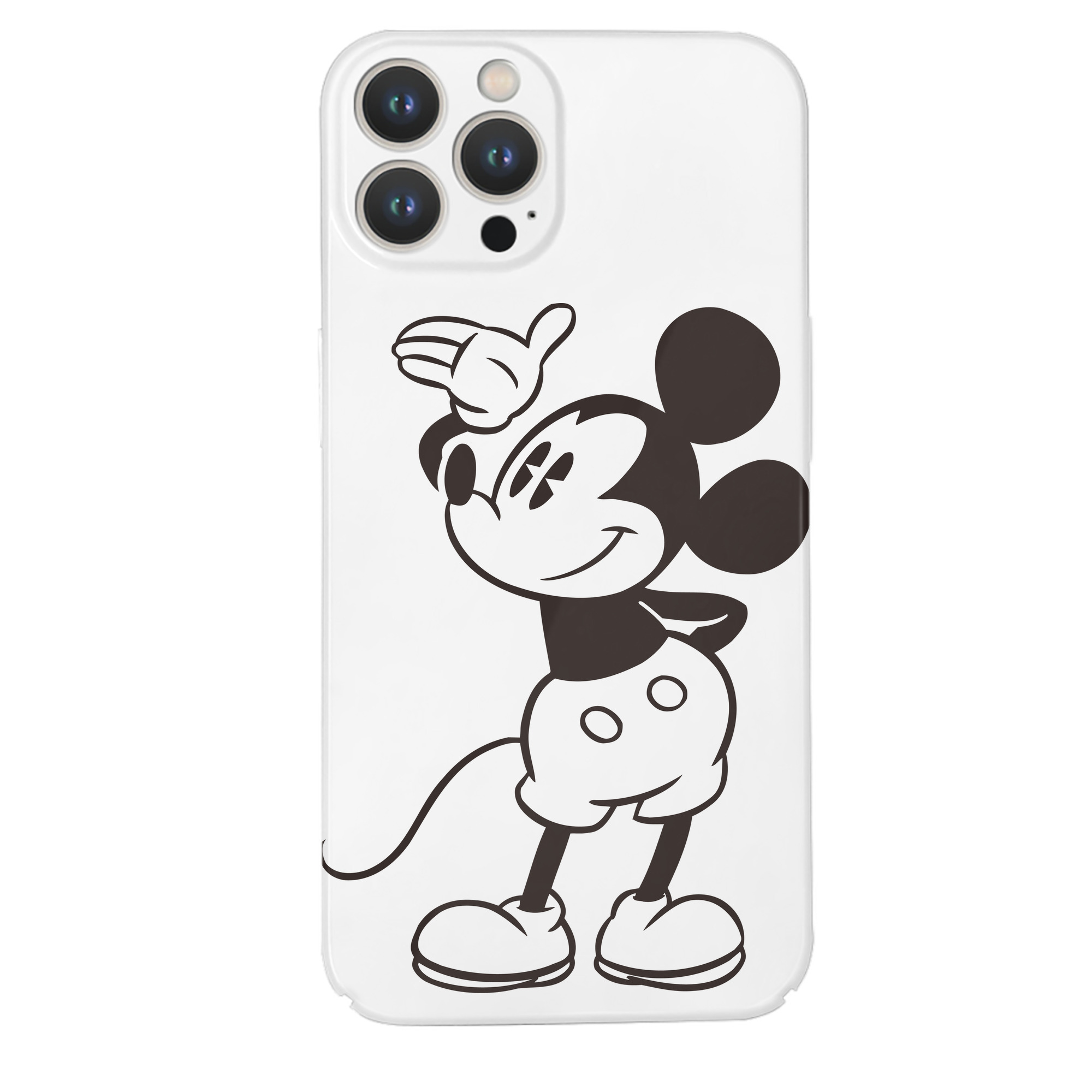 （画像用） ミッキーマウス Mickey Mouse 【iPhone 14シリーズ対応】ハードケース